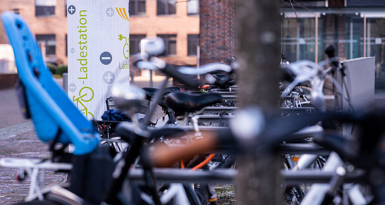 Fahrradparkplatz