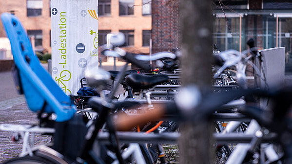 Fahrradparkplatz