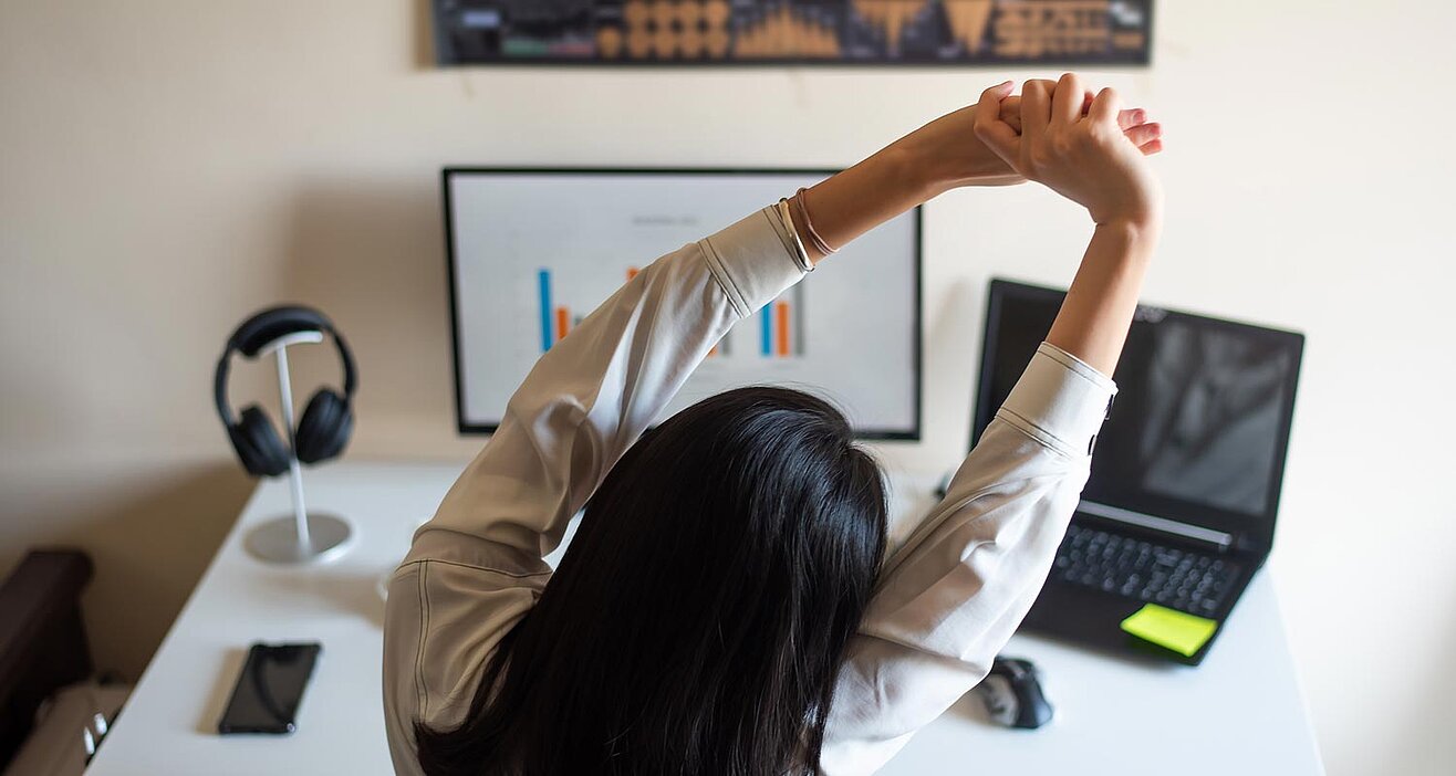 Gesundheit und Bewegung in Büro und Homeoffice