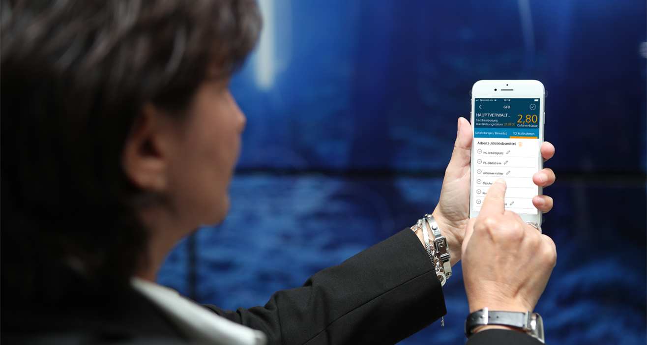 Gefährdungsbeurteilung per App