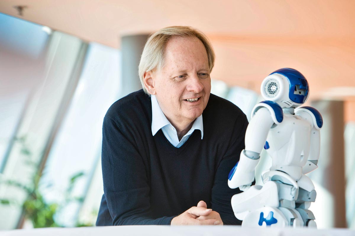 Ulrich Eberl und Nao Bluestar