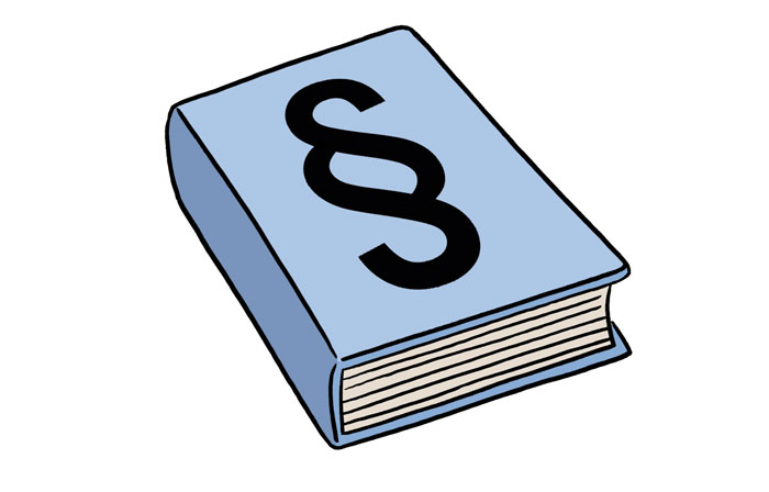 Ein Gesetzbuch