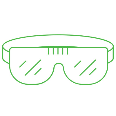 Icon Schutzbrille