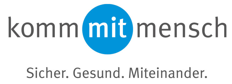 Logo "kommmitmensch"