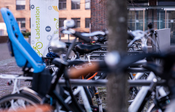 Fahrradparkplatz