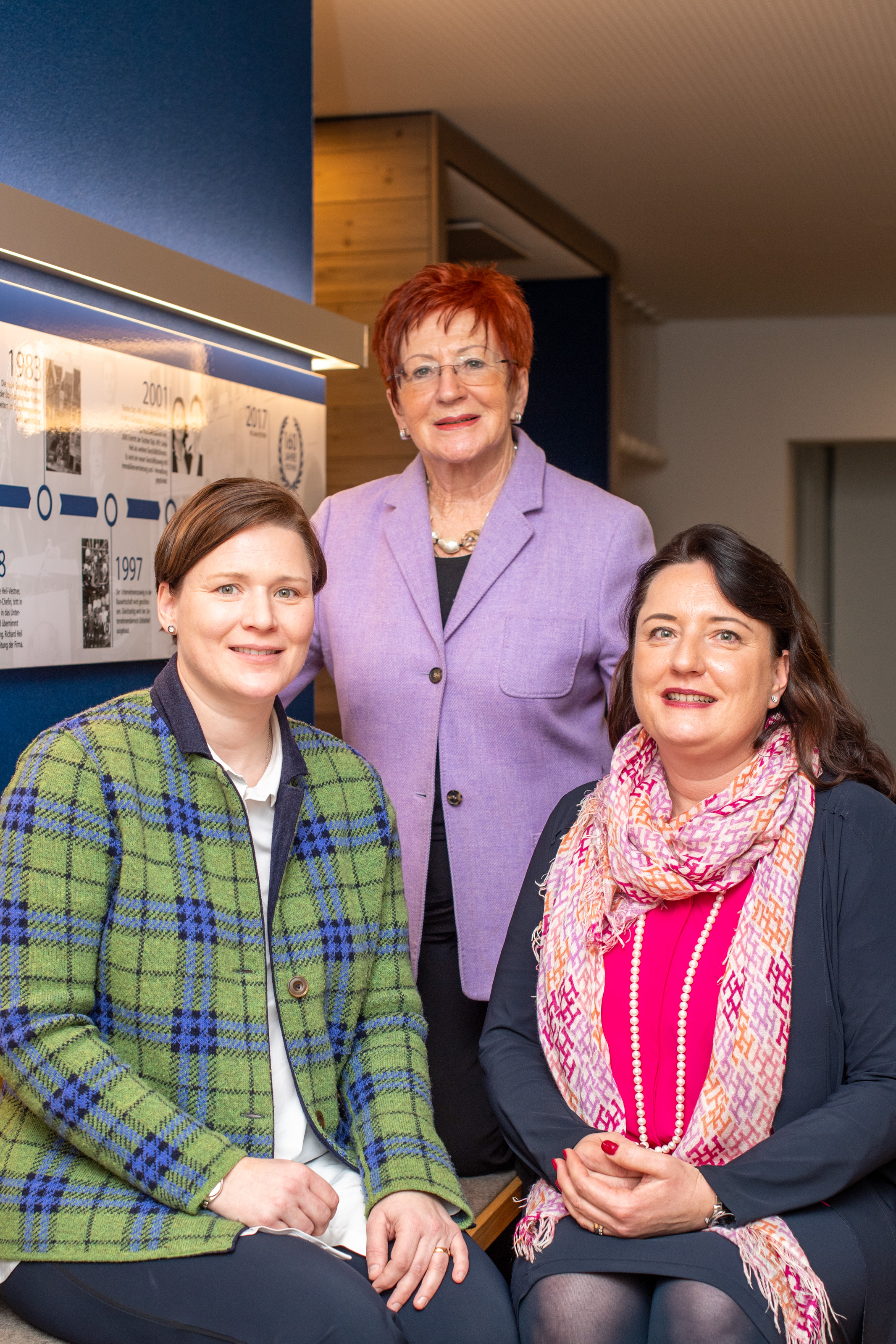 Hella Vestner-Lieb, Sonja Heil und Hannelore Heil-Vestner