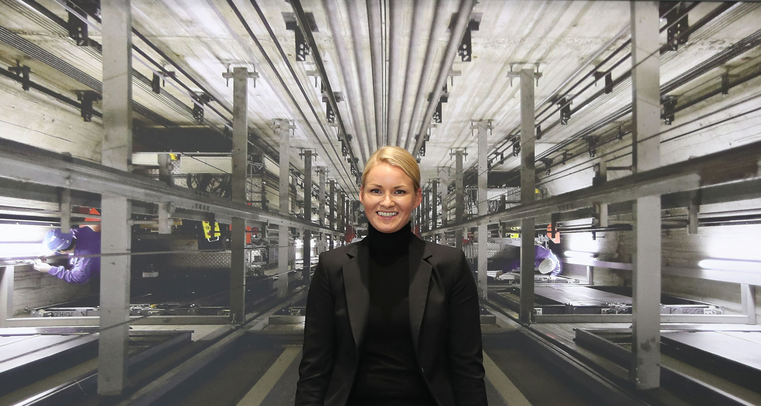 Anna von Hinüber vergleicht ihre Tätigkeit als Unternehmerin mit einem Aufzug: „Es geht auf und ab.“