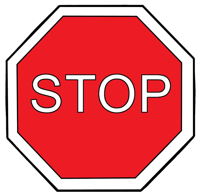 Stopp-Schild