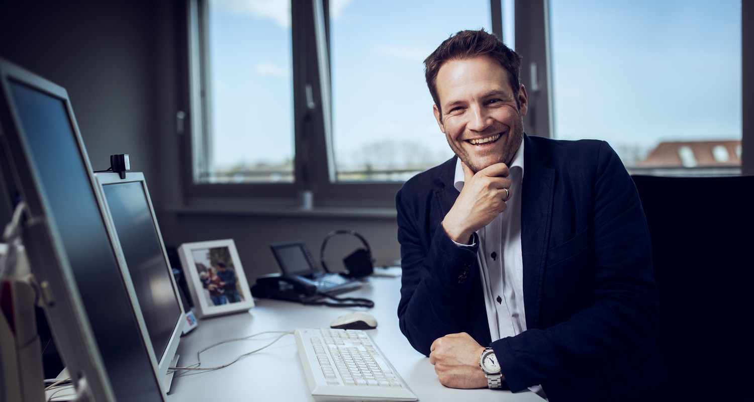 VBG-Aufsichtsperson Mathias Schäfer
