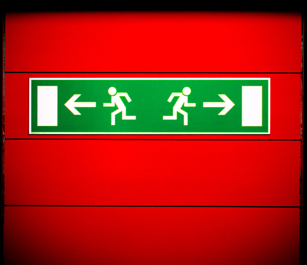 EXIT Schild