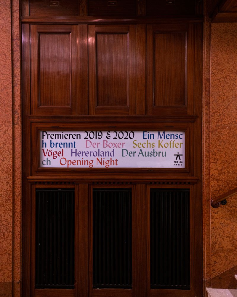 Thalia Theater Aufzählung der Prämien