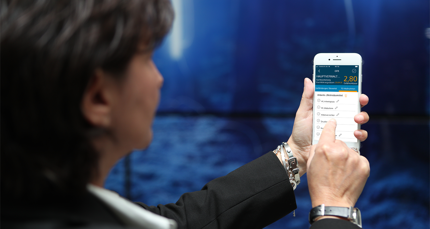 Gefährdungsbeurteilung per App