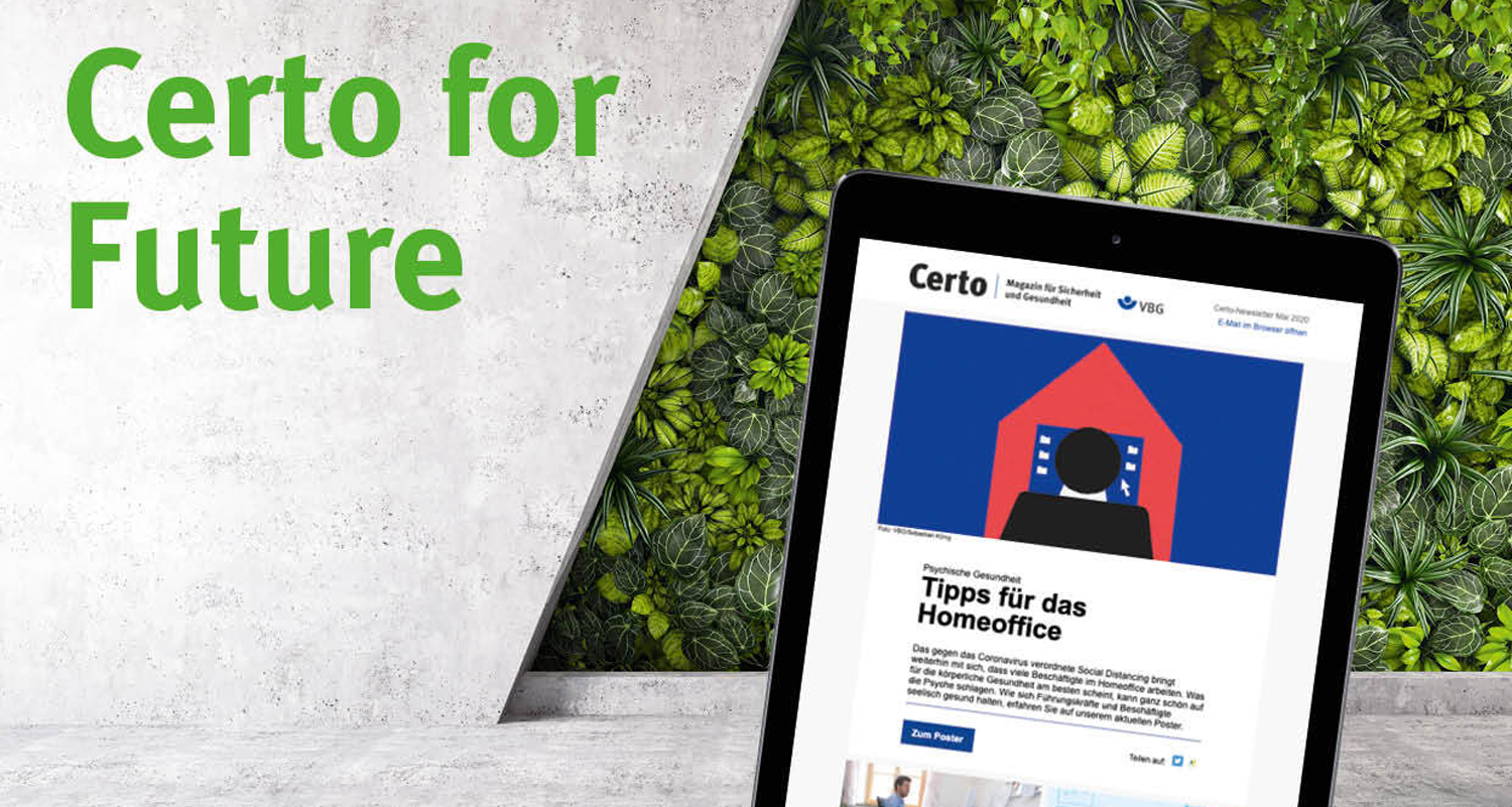 Certo for Future, Das Printheft erscheint zwei Mal im Jahr.